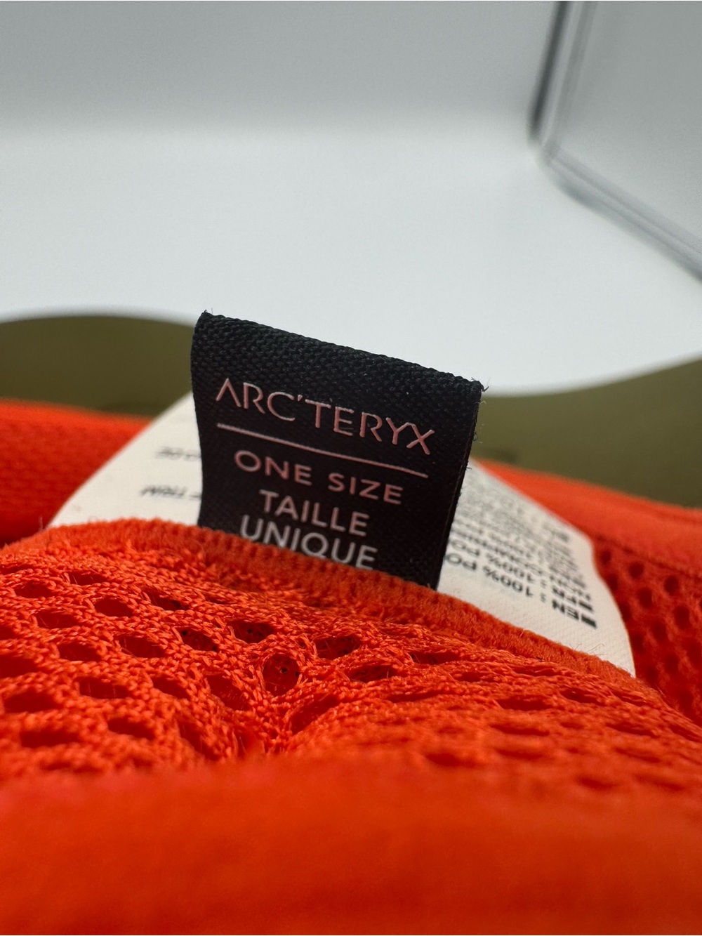 ARC’TERYX Olive & Orange Trucker Cap - Picture 7 of 9